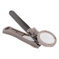 thumbnail image 2 of Portable Nail Cutter, Rust Proof Wear Resistant Labor Saving Toenail Clipper Heavy Duty  For Seniors Grey, 2 of 8