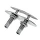 thumbnail image 3 of Bricolaje marino Perfecl de acero inoxidable Pull up Cleat Flush Mount Cleat Lift color plata, 3 of 6