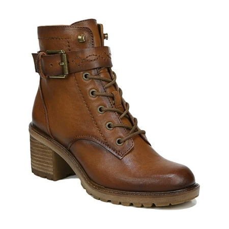 

Zodiac Womens Gemma Leather Combat & Lace-up Boots Brown 7 Medium (B M)