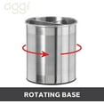 thumbnail image 6 of Oggi Jumbo Rotating Utensil Holder (7" dia x 7.5" H), 6 of 8