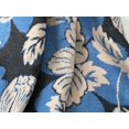 thumbnail image 5 of Stanzadeals Premium Acrylic Cotton Throw – Woven Jacquard Design | Black & Blue | 50 x 60 in, 5 of 6