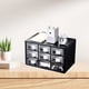 thumbnail image 5 of Organizador De Escritorio Pequeño De 3 Niveles, Caja De Almacenamiento De Escritorio Apilable De Ahorro De Espacio Suministros De Oficina De Tamaño Portátil 9 Cajones Caja De, 5 of 8
