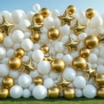 thumbnail image 6 of 129pcs White Balloons Different Sizes 18 12 10 5 Inch for Garland Arch,Party Latex Balloons for Birthday Party Wedding Anniversary Baby Shower Party Decoration, 6 of 14