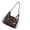 Coffee color, variant on Fashionable Unisex Shoulder Bag Backpack Ergonomic Practical PU Construction Multiple Pockets Ideal For Work Daily Use