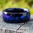 thumbnail image 4 of harmtty Women Ring Colorful Acrylic Resin Eye-catching Romantic Sky Women Circlet for Club, 4 of 8