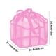 thumbnail image 3 of Práctica y ligera: Fabricada con malla de alta calidad, esta bolsa de aseo es práctica y ligera, perfecta para viajes. Su base reforzada garantiza un uso duradero, incluso cuando está completamente ll, 3 of 6