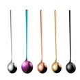 thumbnail image 1 of Iced Tea Spoon, Stainless Steel Coffee Mixing Spoons, Long Cream Dessert Spoons, 1 of 5