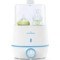 Baby Bottle Warmer & Bottle Sterilizer, 6in1 Double Bottle