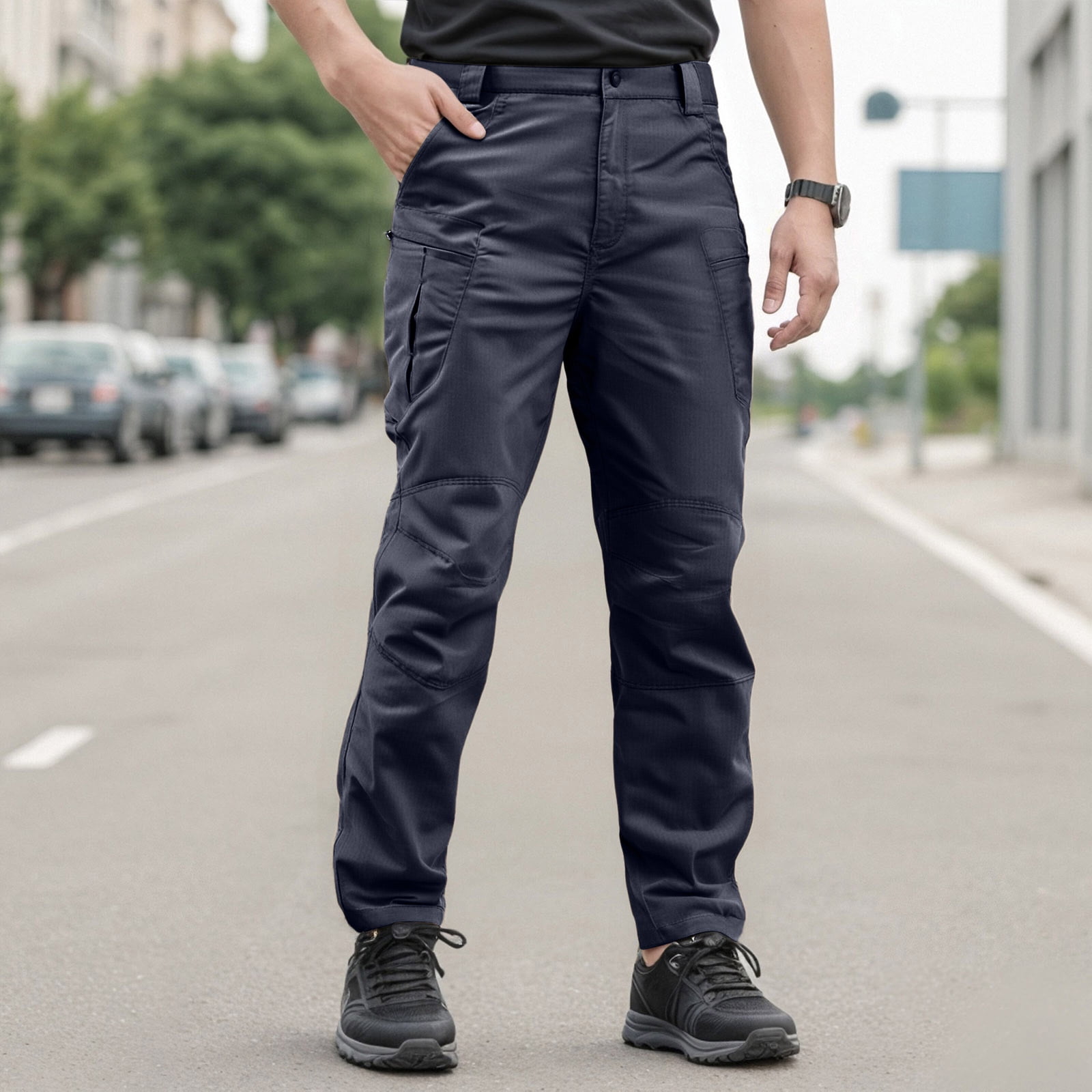 Construction Work Pants For Men Cooling Work Pants For Men Men's Stretch Tactical Pants Water Resistant Ripstop Cargo Pants Outdoor Lightweight Work Hiking Pants