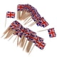thumbnail image 3 of 200pcs Banderas Palillos Palillos Pastel Palillos Decorativos para + Ingterra Sunnimix Bandera palillos decorativos, 3 of 8