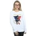 thumbnail image 2 of DC Comics Womens Wonder Woman 80th Anniversary Believe In Wonder Pose Sweatshirt, 2 of 3