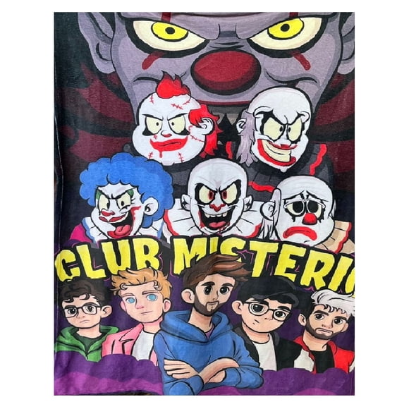 Exclusiva! Cobija Frazada Ultra Suave Club Misterio