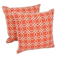 thumbnail image 2 of Blazing Needles 18-inch Corded Throw Pillows with Inserts (Set of 2), 2 of 2