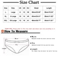 thumbnail image 5 of Blmnix Breathable Women Panties High Waisted Sexy Underwear Briefs Lace Panties White Panties for Women Pack,XXL, 5 of 5