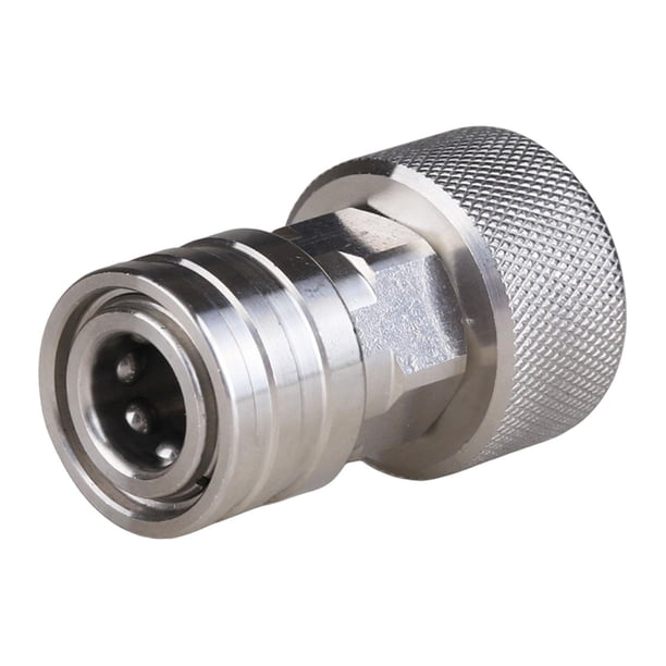 Conector de lavadora, manguera a adaptador de lavadora a presión, accesorio de conexión rápida, conector hembra de 3/4" a conexión rápida de