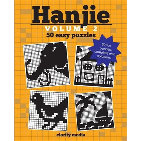 Pre-Owned Hanjie : 50 Easy Puzzles