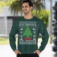 thumbnail image 3 of Ugly Christmas Sweater, Xmas Holiday Mens Womens, Funny Santa Sweatshirt, Tree Dachshund Ugly Christmas Sweatshirt Womens Mens, 3 of 5
