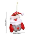 thumbnail image 3 of Christmas LED Lighted Christmas Santa Claus Ornament Xmas Tree Pendant and Decor for Holiday Home Decoration, 3 of 6