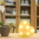 thumbnail image 5 of Lámpara De Noche De Corazón Lámpara De Noche Multifuncional 6 Led Luz De Modelado Decorativa Para Dormitorio Sala De Estar Boda Speravity HA014876-00, 5 of 7