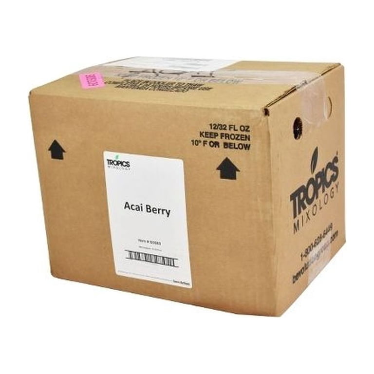 Tropics Wildberry Acai Drink Mix, 32 Fluid Ounce -- 12 per case