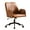 Brown, variant on Modern Home Office Desk Chair, Faux Leather Ergonomic Desk Chair with Adjustable Height, Rolling Swivel Computer Chair, Mid-Back Armchair Task Chair for Office, Study Room, Beige
