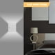 thumbnail image 5 of Aplique Pared Hugtrwg Moderno 7W para Exteriores Luz Blanca, 5 of 9