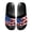 American Flag Pattern, variant on Soft Slide Sandals for Beach Swimming Pool Daily Wear, Lightweight EVA Slippers, American Flag Eagle Print