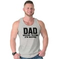 thumbnail image 3 of Dad Walking Talking ATM Machine Funny Tank Top Sleeveless Tee Men Brisco Brands S, 3 of 6