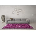 thumbnail image 3 of Ahgly Company Indoor Square Persian Pink Traditional Area Rugs, 3' Square, 3 of 4