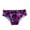 Purple, variant on ZVNAΖH Mens Swim Briefs, Men's Low Rise Bikini Sexy Beach Triangle Briefs Dazzle Print Drawstring Swim Trunks