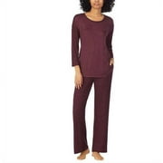 Carole Hochman Ladies' Midnight Ribbed 2-Piece Lounge Set, Red Small