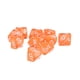 thumbnail image 4 of D10 Juego de 10 dados Naranja Diez lados Gem / RPG ACCS Zulema Dados de gemas de diez lados, 4 of 4