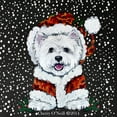 thumbnail image 3 of CafePress - Santas Westie Helper Long Sleeve T Shirt - Long Sleeve Dark T-Shirt, 3 of 4