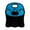 Blue, variant on Aspire 6-Bottle Beer Can Carrier Tote, Neoprene Bottle Cooler Bag, Water Beer Bottle Holder for Travel with Handle - Purple