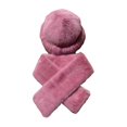 thumbnail image 1 of Sombrero de pescador con bufanda: un sombrero moderno y cómodo para excursiones de senderismo al aire libre. rosa, 1 of 9