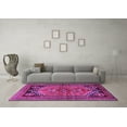 thumbnail image 3 of Ahgly Company Indoor Rectangle Persian Purple Traditional Area Rugs, 2' x 5', 3 of 4