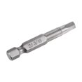 thumbnail image 3 of 3/16" Magnetic Hex Screwdriver Bit SAE 1/4" Hex Shank 2" Length S2 Steel Power Drill Bits, 3 of 5