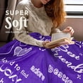 thumbnail image 6 of DAJU Mom Blanket Gifts for Mom Birthday Gifts from Daughter /Son Soft Cozy Throw Blanket(50*60inch), 6 of 6