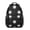 Cat and Moon, variant on Sun and Moon Gothic Pattern Backpack for School, Cute School Bag with Adjustable Shoulder Straps and Padded Back, 15.3"x11"x6.7"