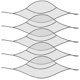 thumbnail image 1 of FOMIYES 5Ud Impermeables Transparentes Para Lluvia Protección De Peinado Exterior Y Portátil, 1 of 8