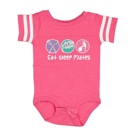 

Inktastic Eat Sleep Pilates Gift Baby Girl Bodysuit