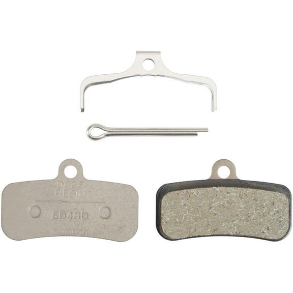 Shimano D03S-RX Disc Brake Pad and Spring - Resin Compound Stainless Steel Back