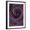 Black Frame, variant on Art.com Deep Purple Rose Photographic Print by Clive Nichols, 12" x 16"