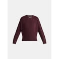 thumbnail image 5 of Time and Tru Women's Reverse Linking Pullover Sweater with Long Sleeves, Midweight, Sizes XS-XXXL, 5 of 5