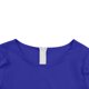 thumbnail image 5 of Vestido de manga corta con cuello redondo de color liso para niñas de medianas y grandes, informal, cómodo y de poliéster., 5 of 8