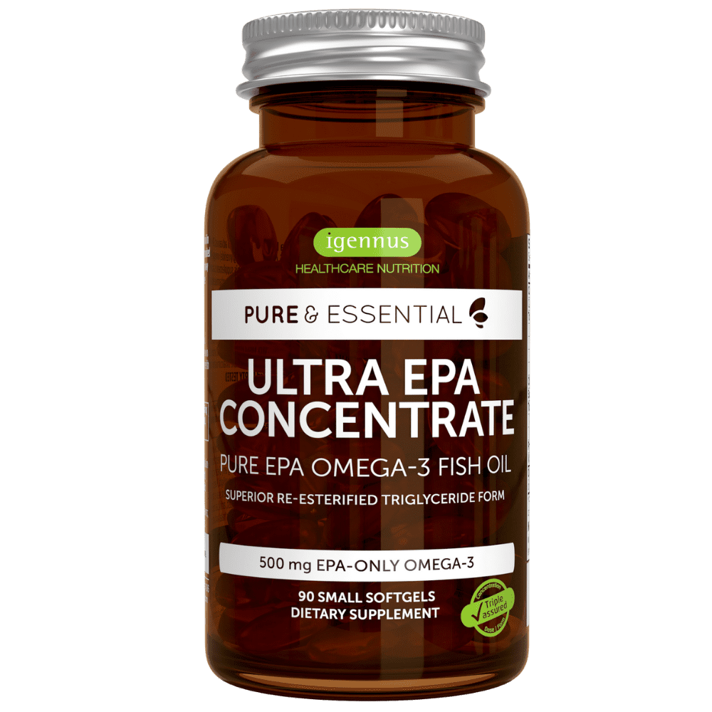 Pure & Essential Pure EPA Omega3 Concentrate 500 mg, EPA Only Wild