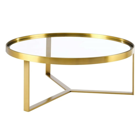 Coffee Sofa Side Table, Gold, Stainless Metal, Living Kitchen Cafe Bistro Hospitality Restaurant, Modern Contemporary Boutique HB34475