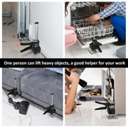 LUCKUP Hand Jack Lifter Arm Tool Lift 2PCS Labor Saving Arm, Multi-Function Height Adjustment Lifting Device for Positioning Aid, Cabinet Jack and Board/Door Lifter Tool, Man's Labor Saving Tool Gift