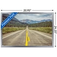 thumbnail image 3 of Joseph S Giacalone - Start Of The June Lake Loop Wall Poster, 22.375" x 34" Framed, 3 of 5