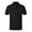 Sichuan shirt black label-black, variant on MAWCLOS Males Top Solid Color V Neck Shirt Lapel Collared Polo Comfortable Work Two Buttons Blouse Sichuan shirt black label (sky blue) 3XL